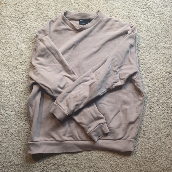 Small Oversized ASOS design crewneck sweatshirt - Picture 2 of 3